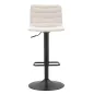 HOOKER BAR Wysoki Biały 43x49,5x85,5-107 cm (Siedzisko 61-82,5 cm)
 Zestaw 2 szt.